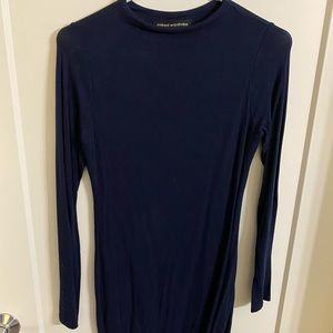 Midi Navy Dress